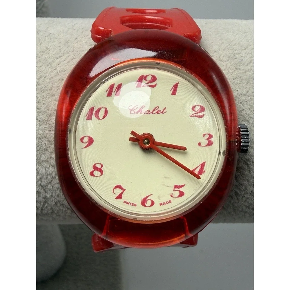 Chalet Manual Wind Watch Working Swiss Made Ladies Watch 34MM 7.5